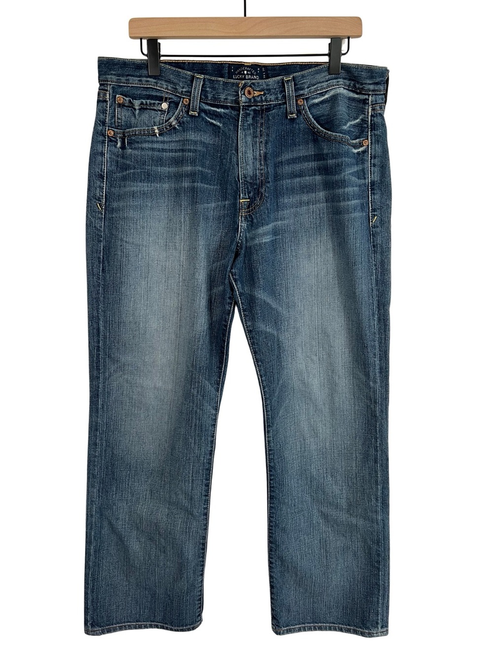 Lucky Brand 361 Vintage Straight Jeans Men’s 34x30 Medium Wash Denim